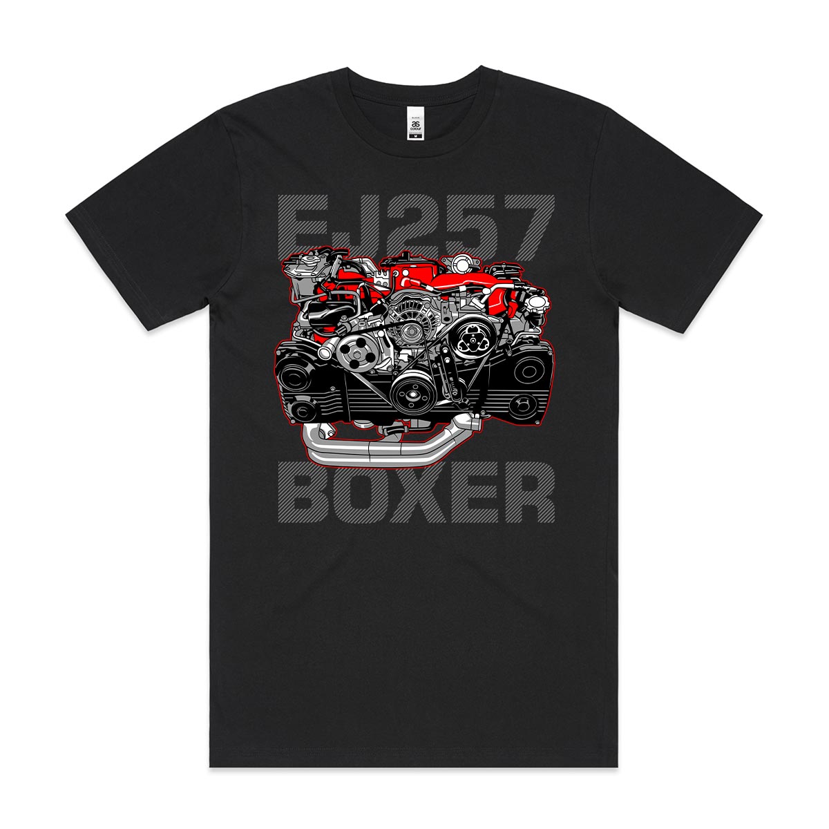 Subaru EJ 257 engine T-Shirt Speed Garage Tee