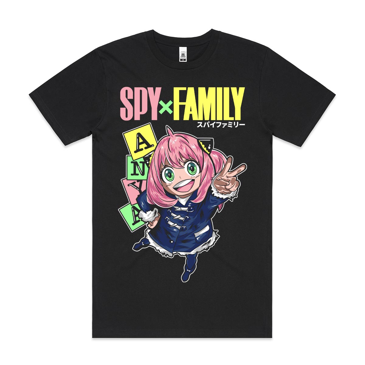 Spy X Family Anya Forger T-shirt Japanese Anime Tee