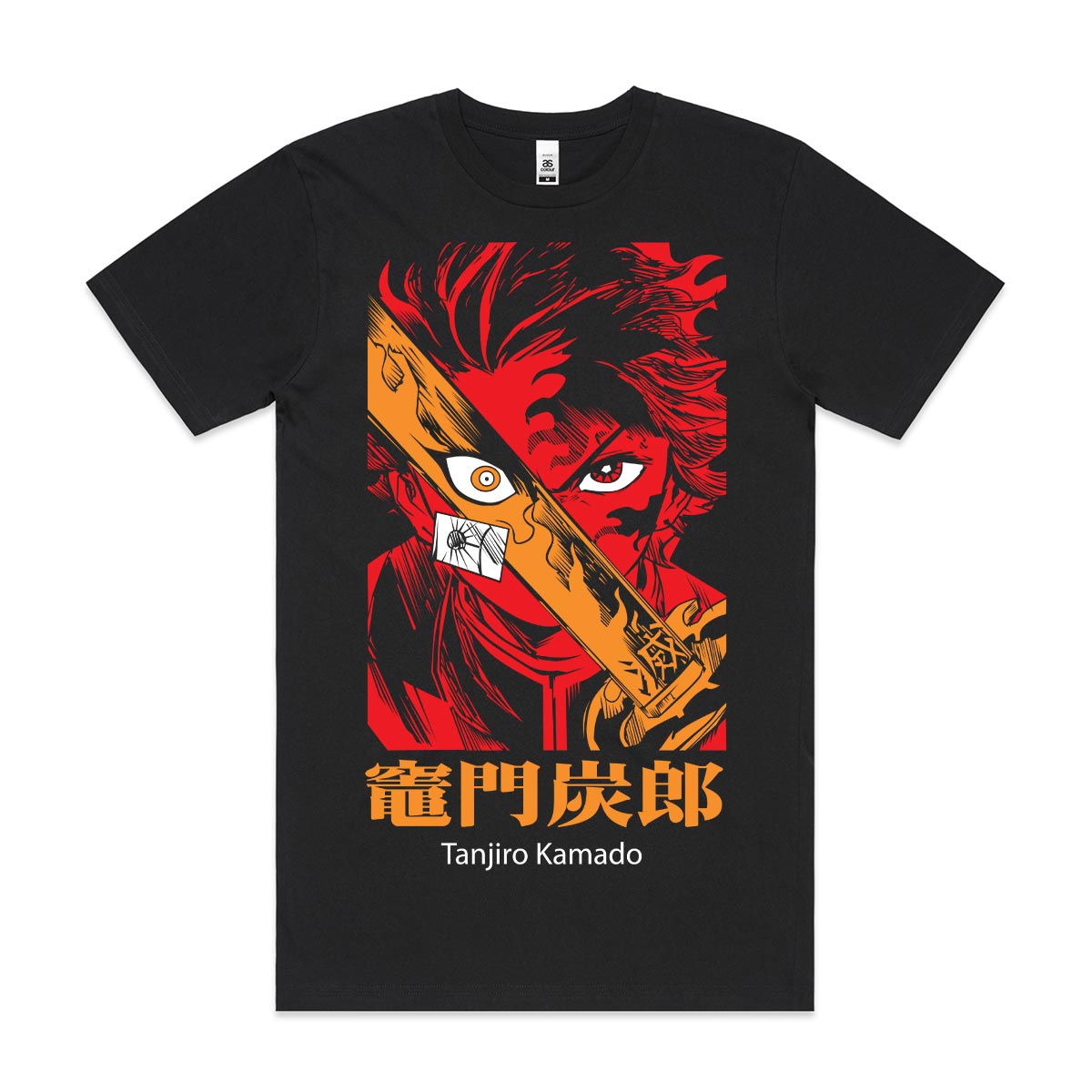 Demon Slayer Tanjiro Kamado V4 T-shirt Japanese anime Tee