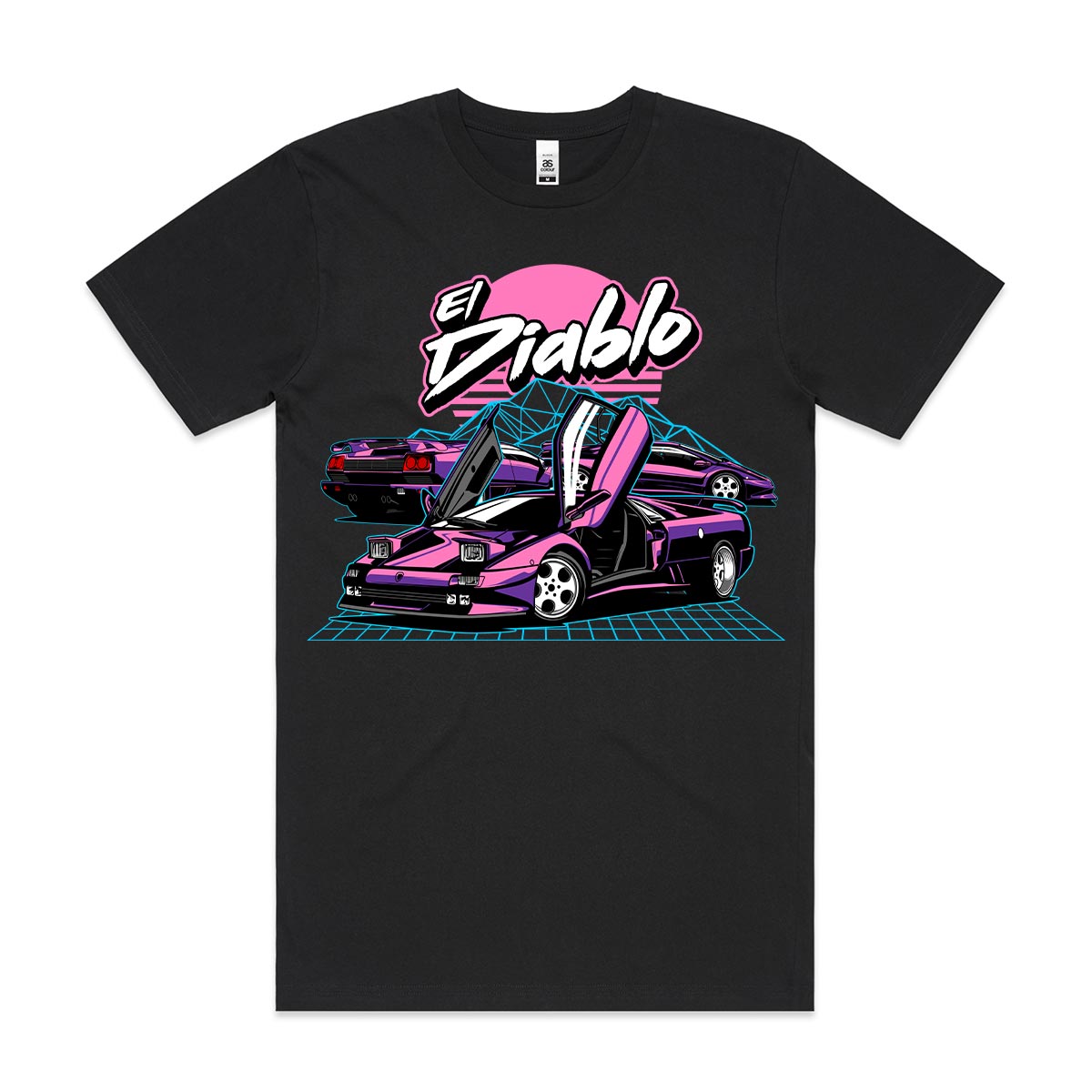 Lamborghini Diablo T-Shirt Speed Garage Tee