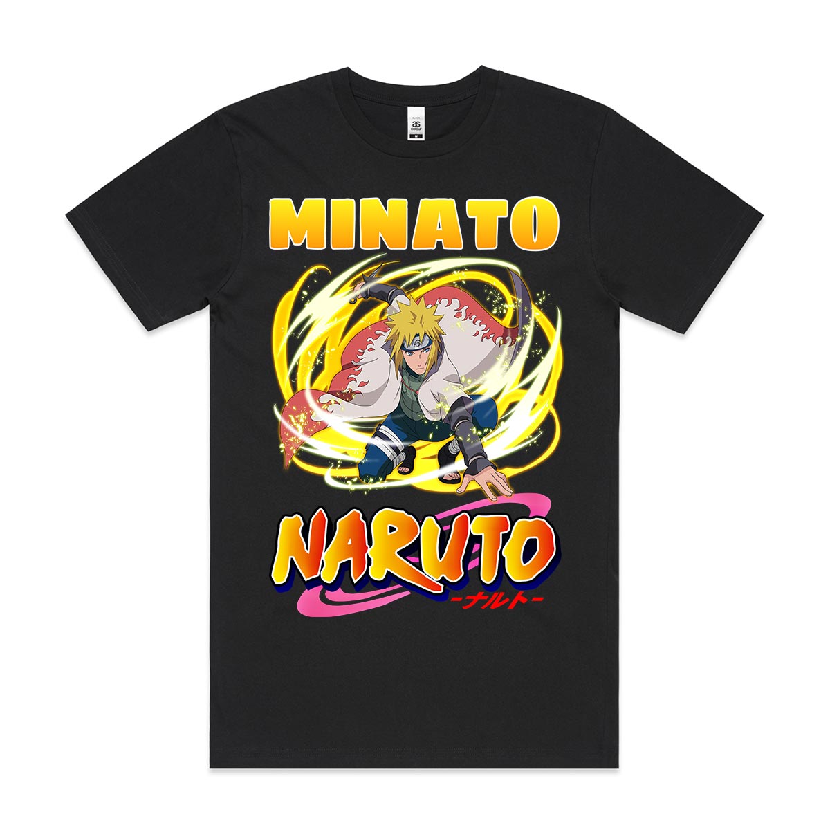 Naruto Minato T-shirt Japanese anime Tee