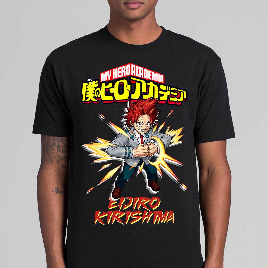 My Hero Academia Eijiro Kirishimai T-shirt Japanese anime Tee