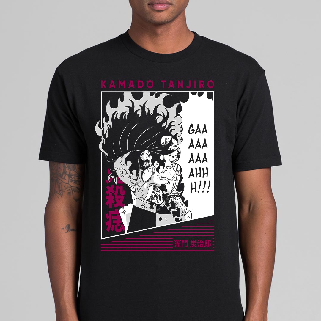 Demon Slayer Tanjiro T-shirt Japanese Anime Tee
