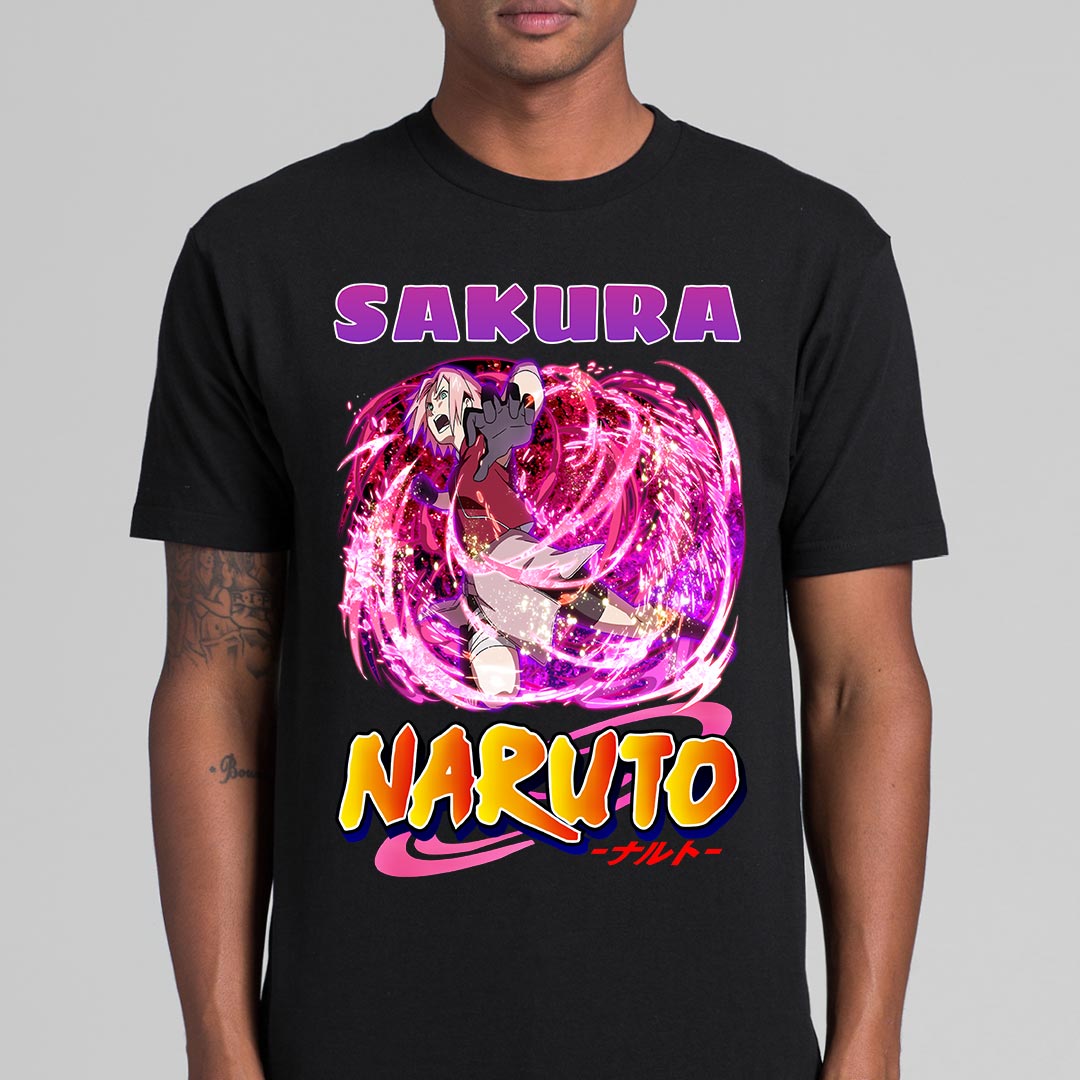 Naruto Sakura T-shirt Japanese anime Tee