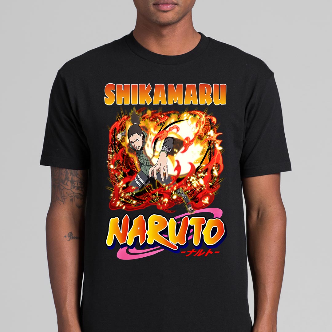 Naruto Shikamaru T-shirt Japanese anime Tee