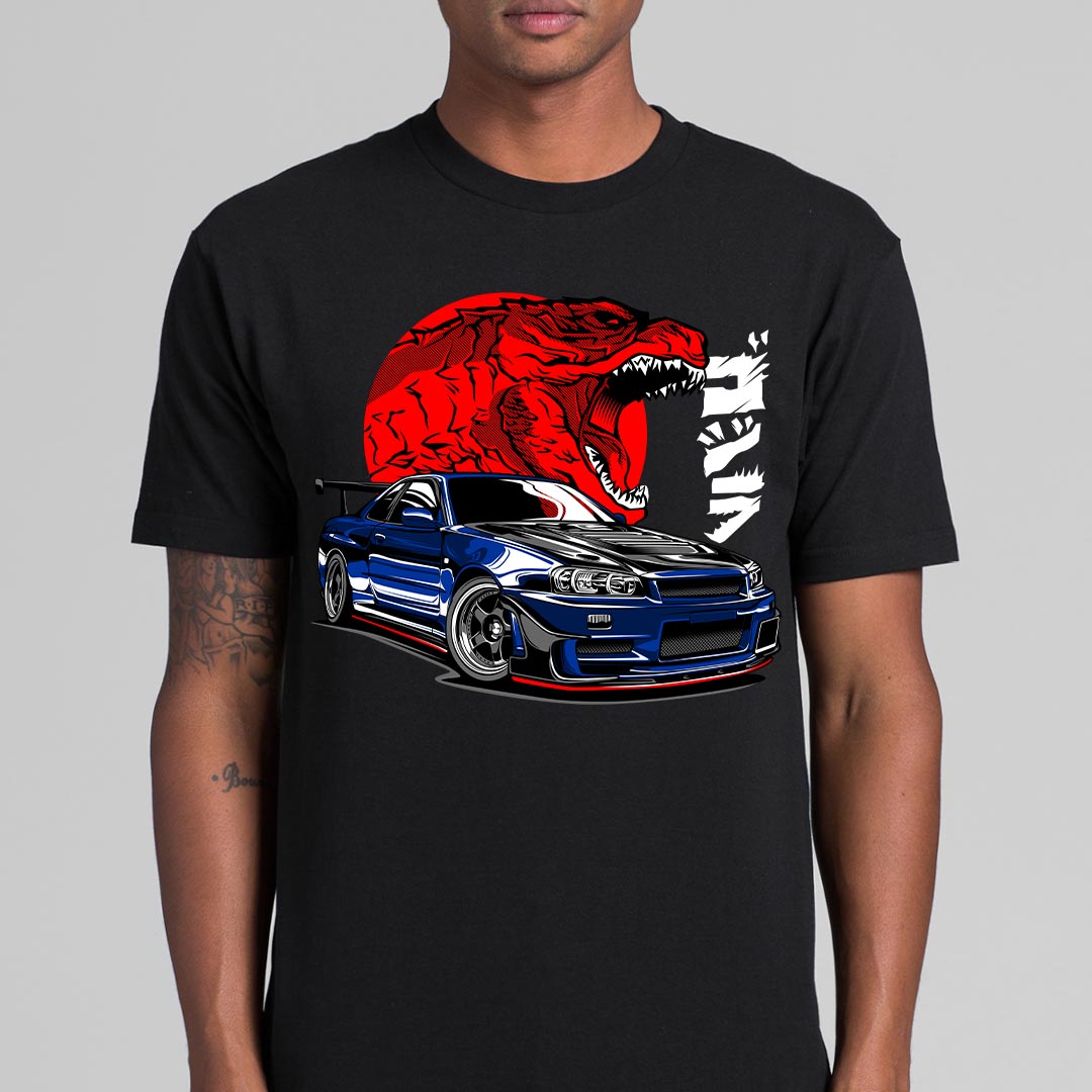 Nissan GTR r34 V2 JDM T-Shirt Speed Garage Tee