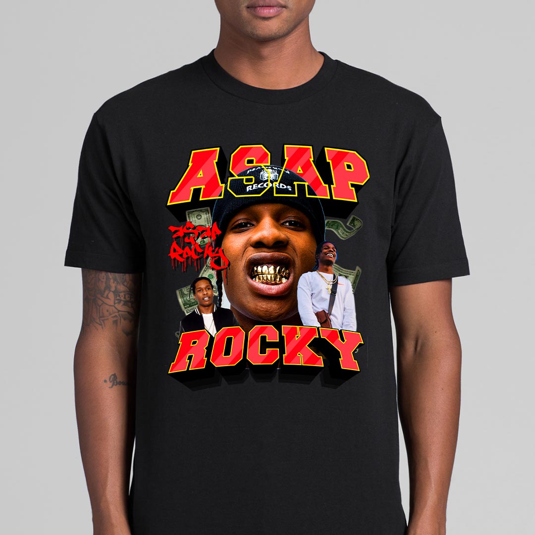 A$AP Rocky Pretty Flacko 2 T-Shirt Rapper Family Fan Music Hip Hop Culture