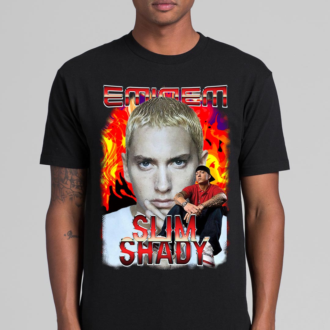 Eminem 02 T-Shirt Rapper Family Fan Music Hip Hop Culture