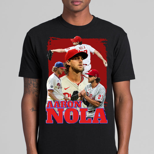 Aaron Nola MLB T-Shirt Sport Athlete Family Tee