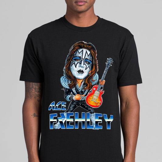 Ace Frehley T-Shirt Band Family Tee Music Rock And Roll
