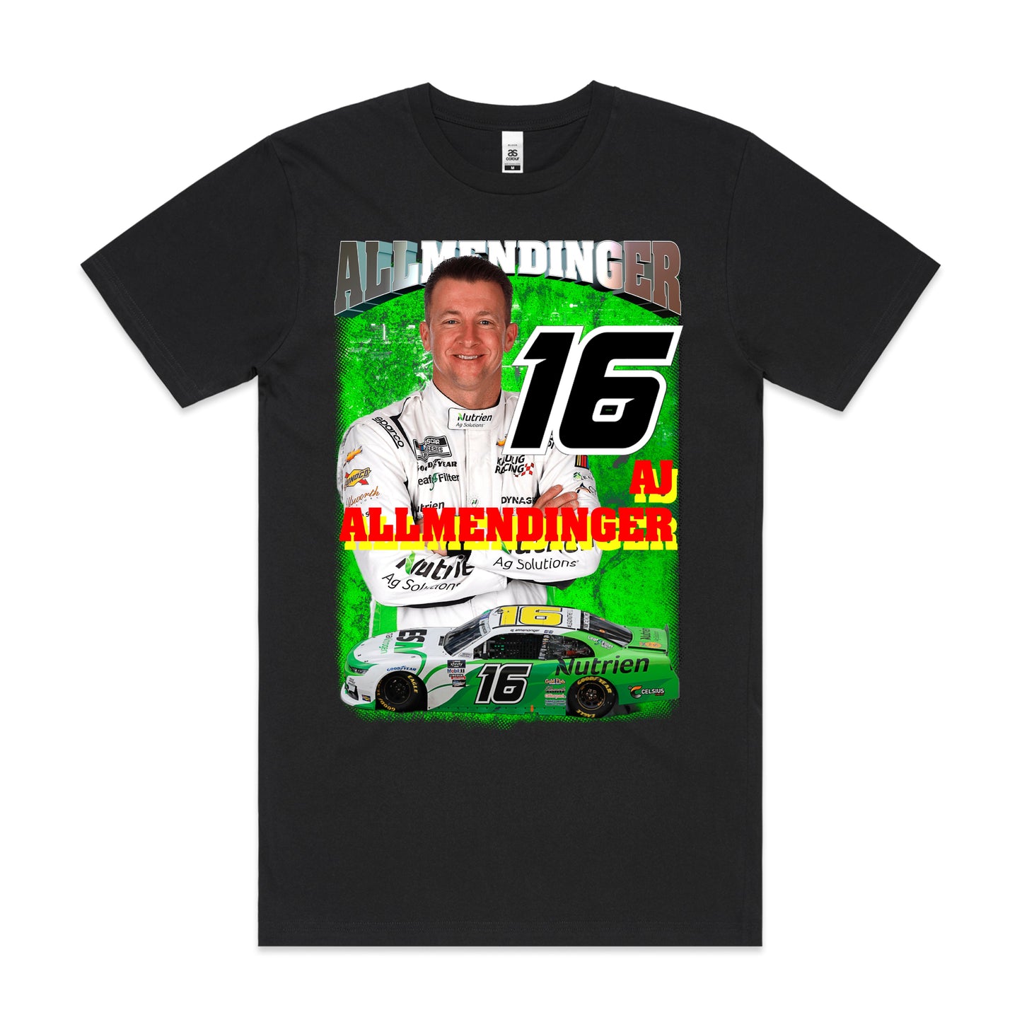 A. J. Allmendinger Stock Car Racing T-Shirt Sport Athlete Family Tee