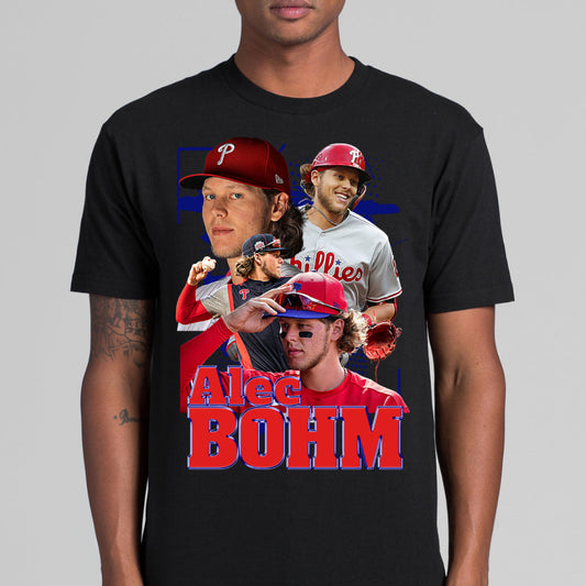 Alec Bohm MLB T-Shirt Sport Athlete Family Tee Baseball