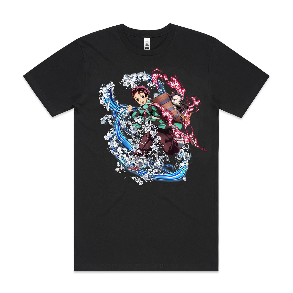 Demon Slayer Tanjiro Nezuko Ver3 T-Shirt Japanese Anime Tee