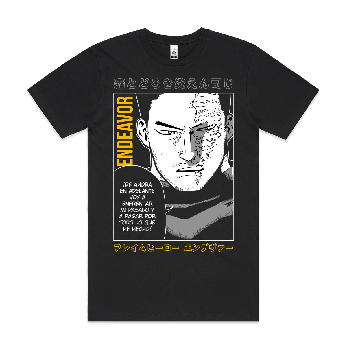 My Hero Academia Endeavor T-shirt Japanese anime