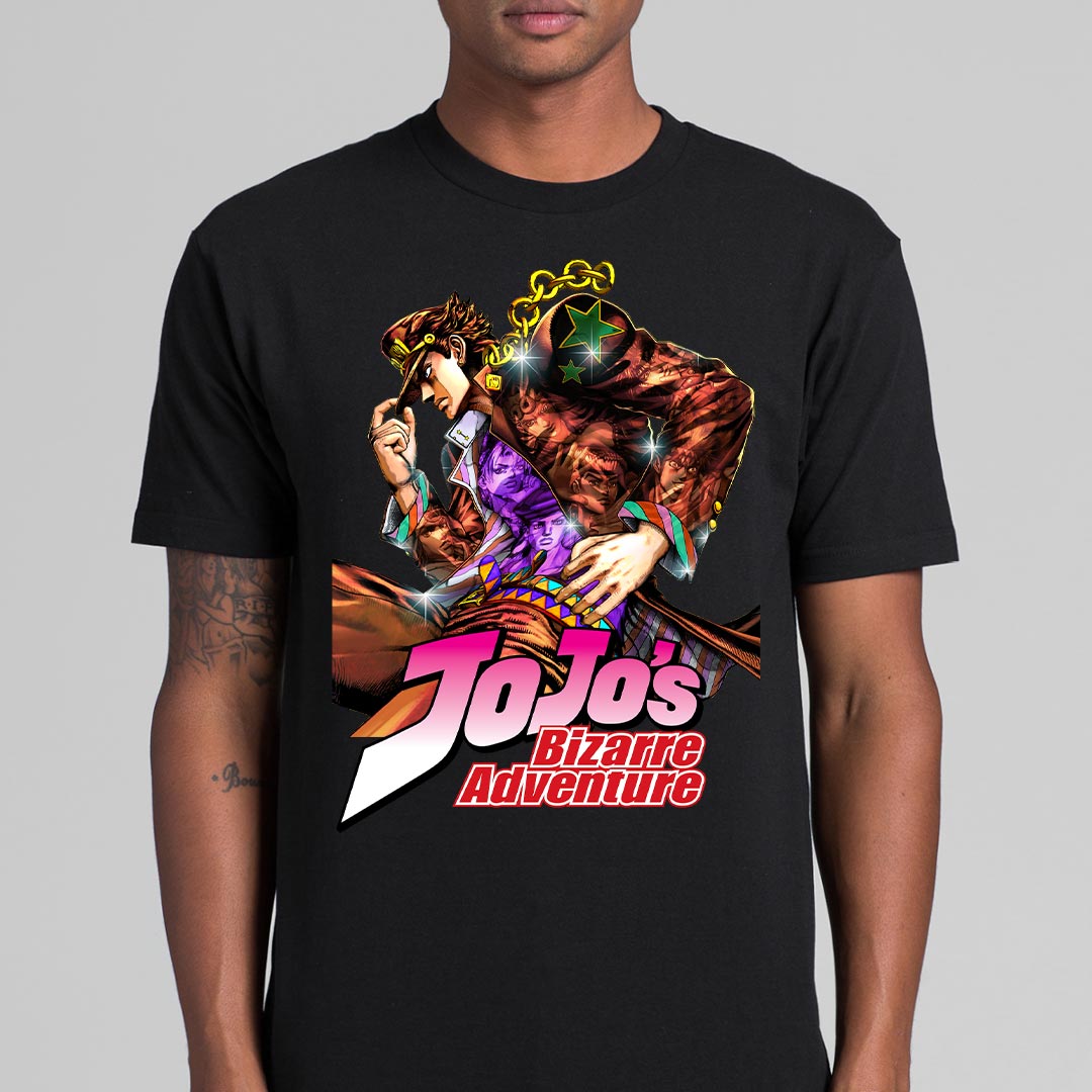 Jojo's Bizarre Adventure Jotaro Kujo Ver3 T-Shirt Japanese Anime Tee