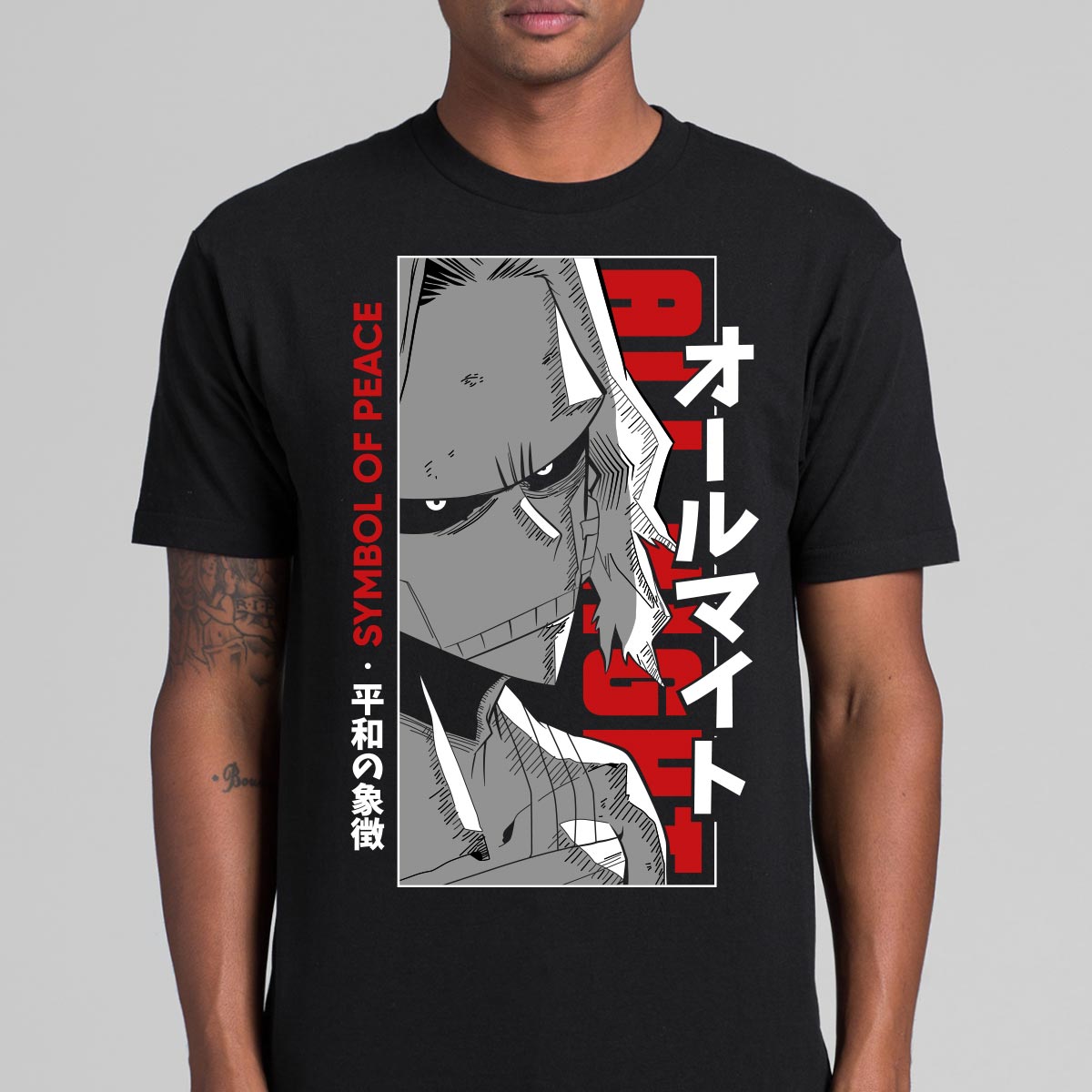 My Hero Academia All Might T-shirt Japanese anime