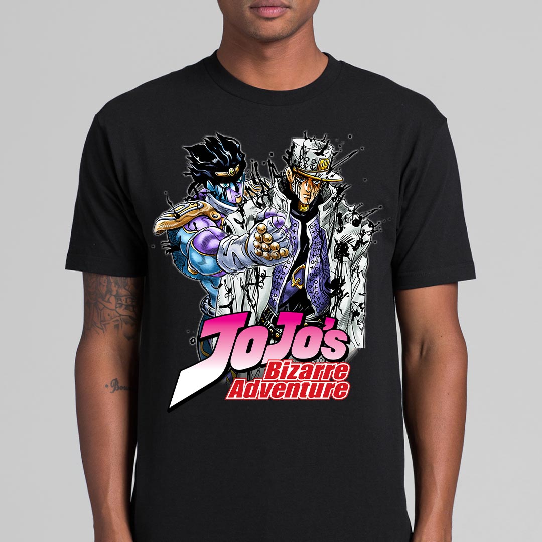 Jojo's Bizarre Adventure Jotaro Kujo Ver2 T-Shirt Japanese Anime Tee