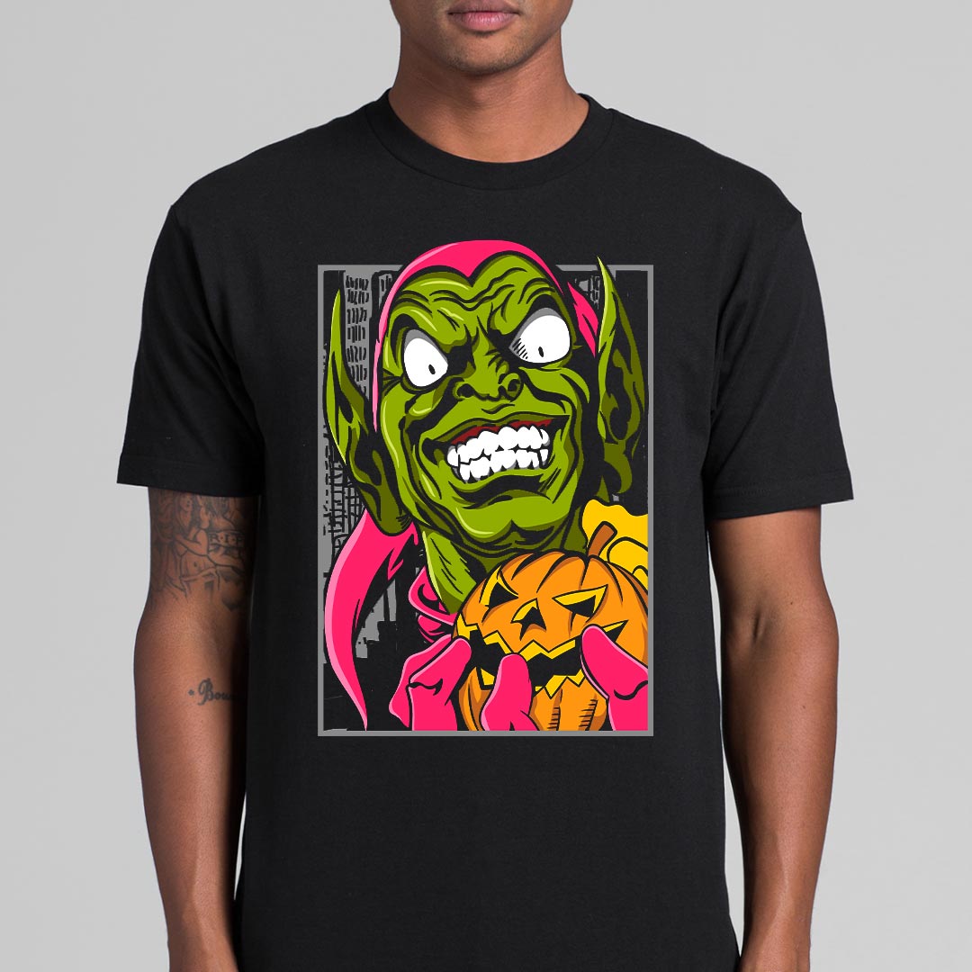 Spiderman Green Goblin Short Sleeve Marvel T-Shirt