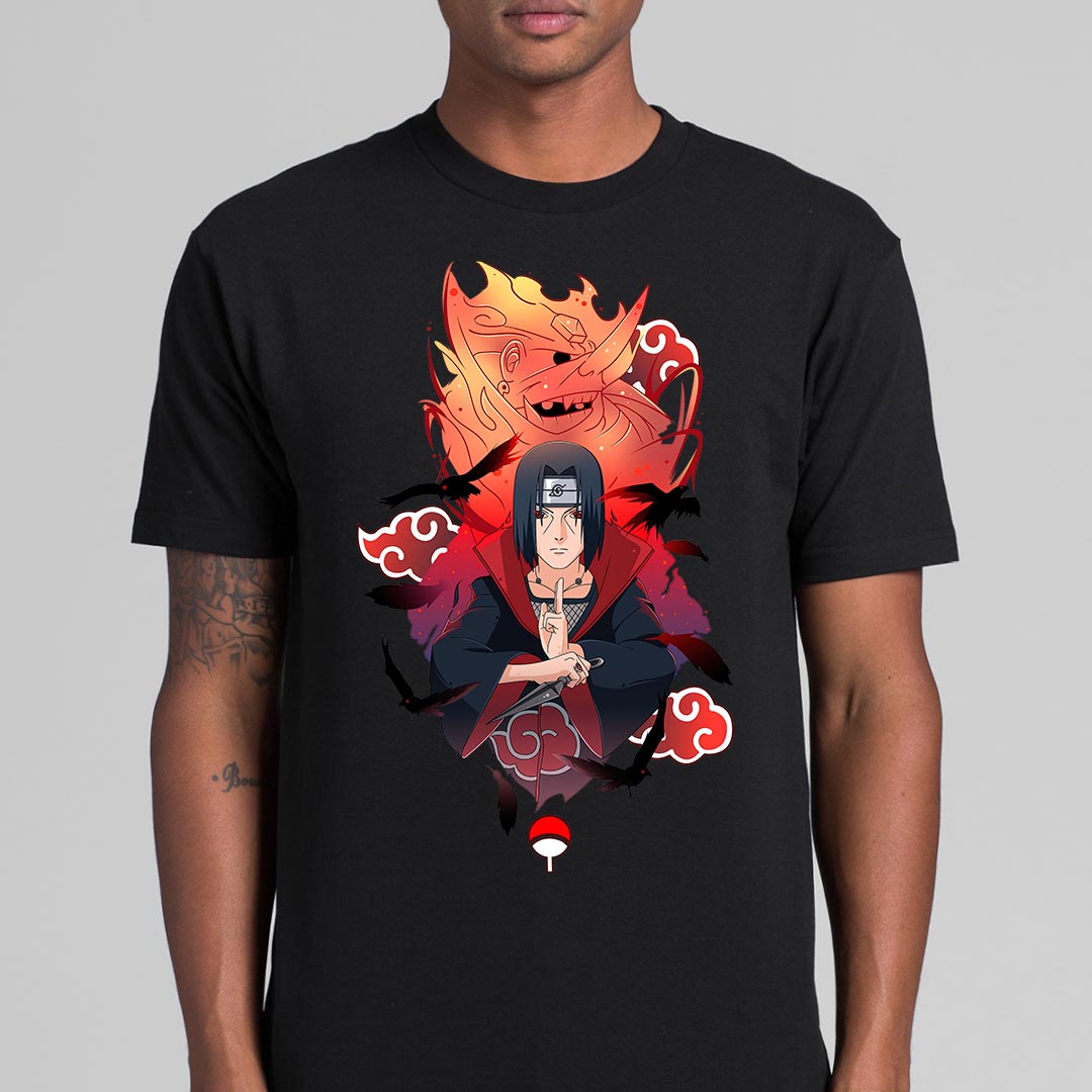 Naruto Itachi Uchiha Ver3 T-Shirt Japanese Anime Tee