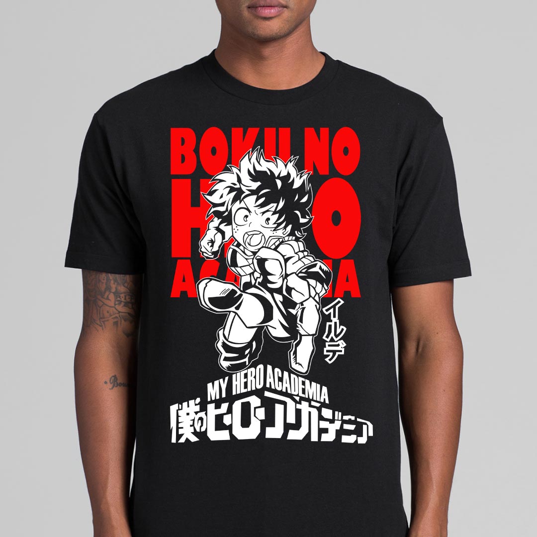 My Hero Academia Izuku Midoriya v4 T-shirt Japanese anime Tee