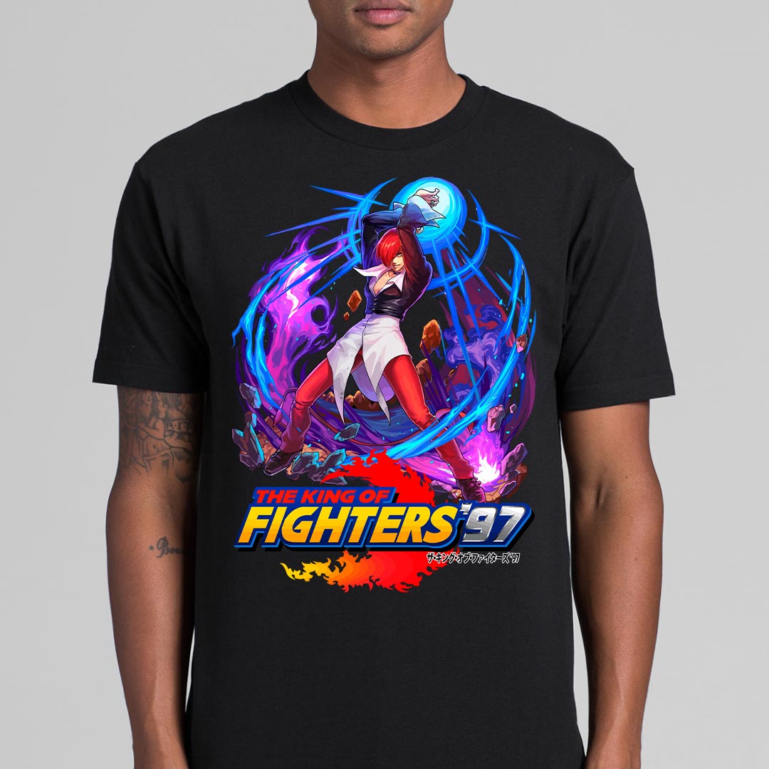 The King Of Fighters 97 Iori T-shirt Japanese anime Tee