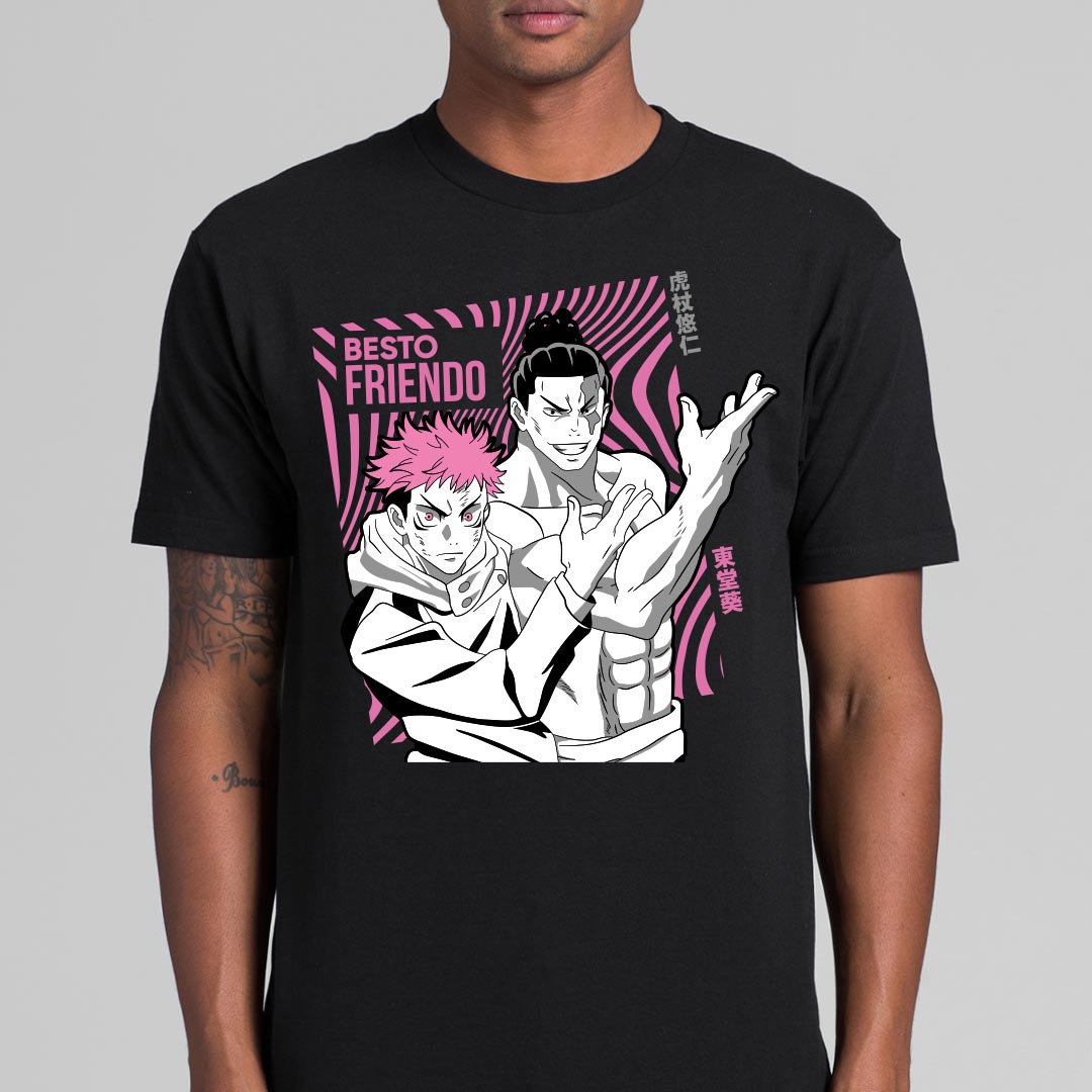 Jujutsu Kaisen Besto Friendo T-Shirt Japanese Anime Tee