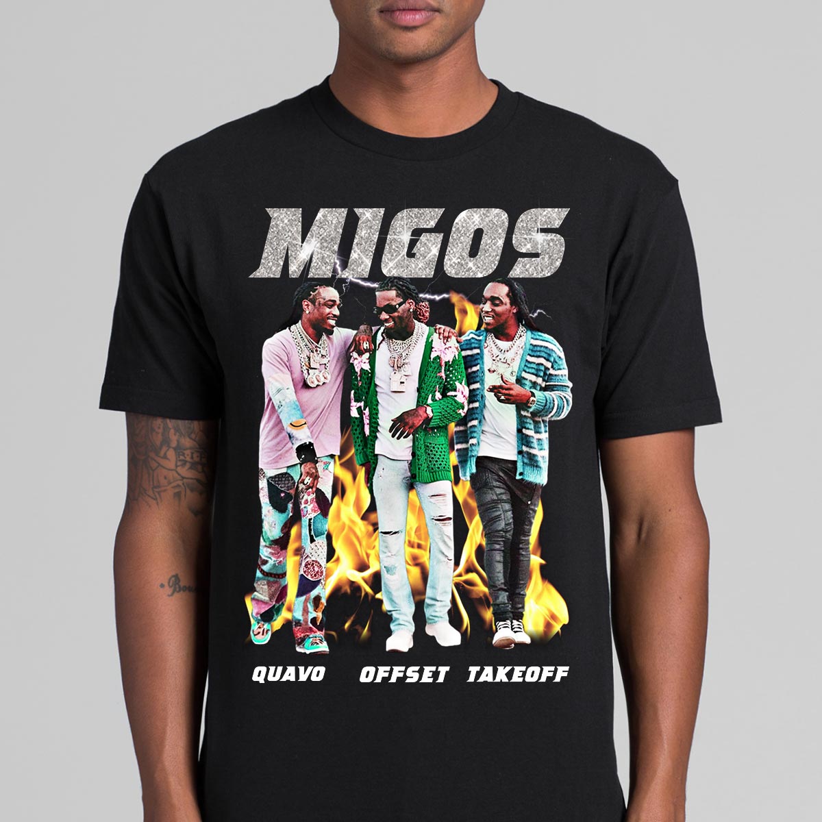 Migos T-Shirt Rapper Family Fan Music Hip Hop Culture