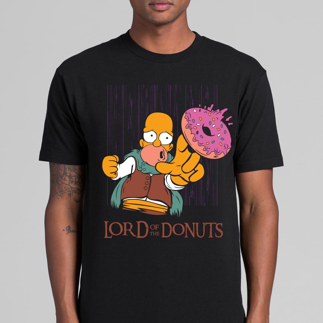 The Simpsons Lord of The Donuts T-Shirt