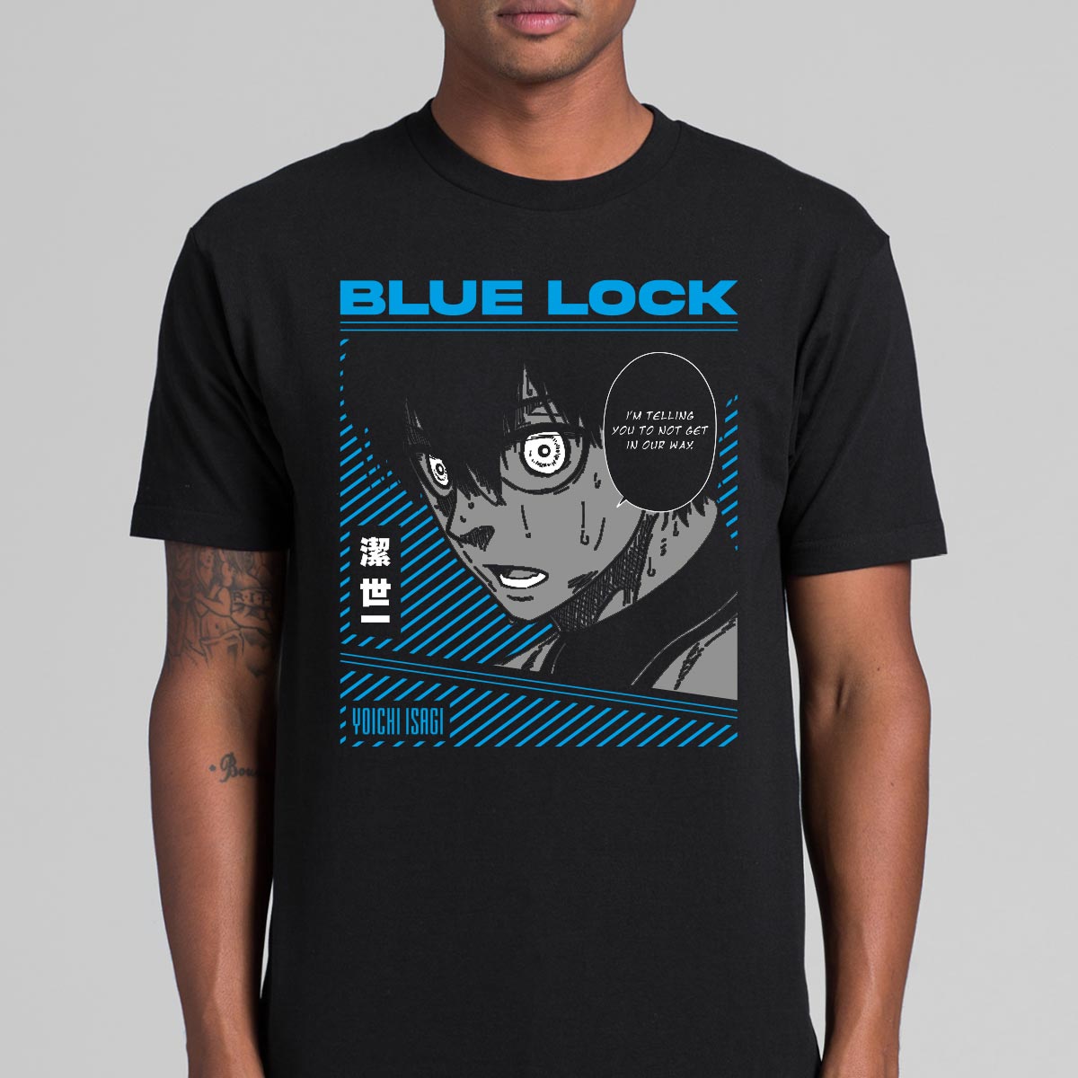 Blue Lock Yoichi Isagi T-shirt Japanese anime