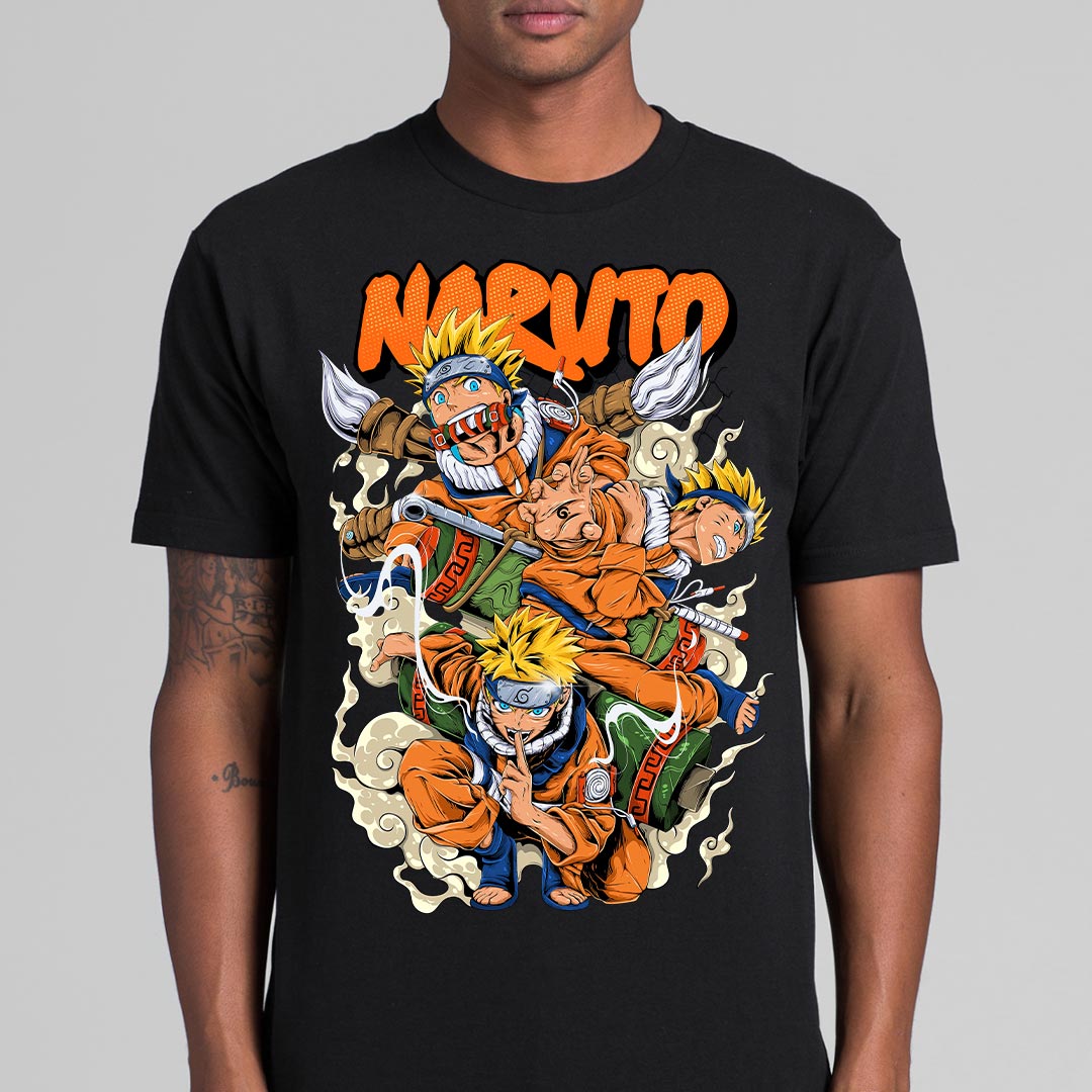 Naruto Uzumaki Naruto Ver2 T-Shirt Japanese Anime Tee